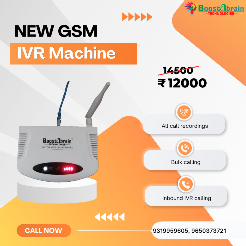 GSM IVR Machine